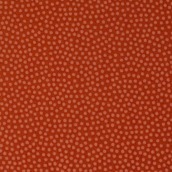 Baumwolle Dotty Terrakotta by Swafing